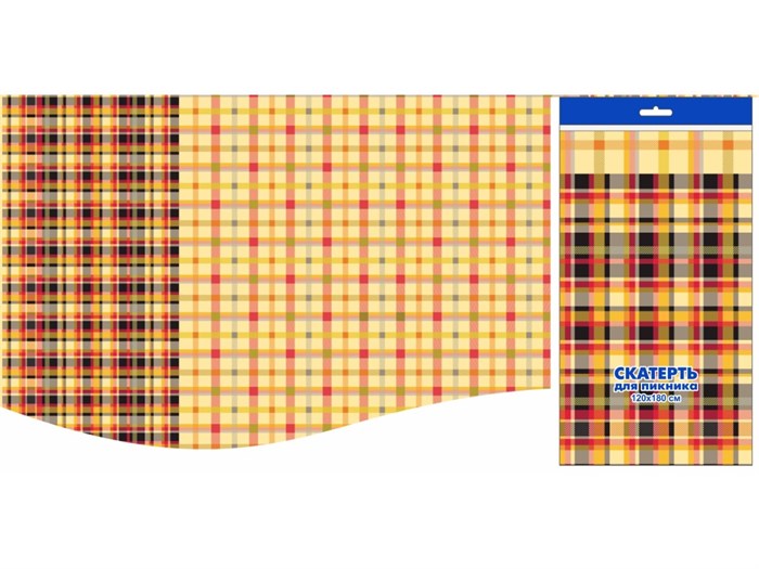 Скатерть для пикника "Шерлок" полиэтилен (120*180 см), СП-5086 - фото 10769