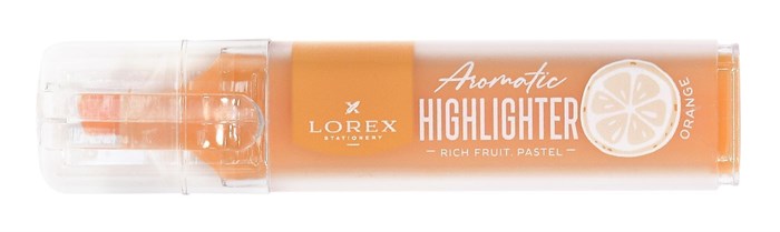 Маркер текстовый LOREX Aromatic RICH FRUIT.PASTEL 1—3,5 мм, оранжевый, /12/ LXTMA-RFPO LXTMA-RFPO - фото 24432