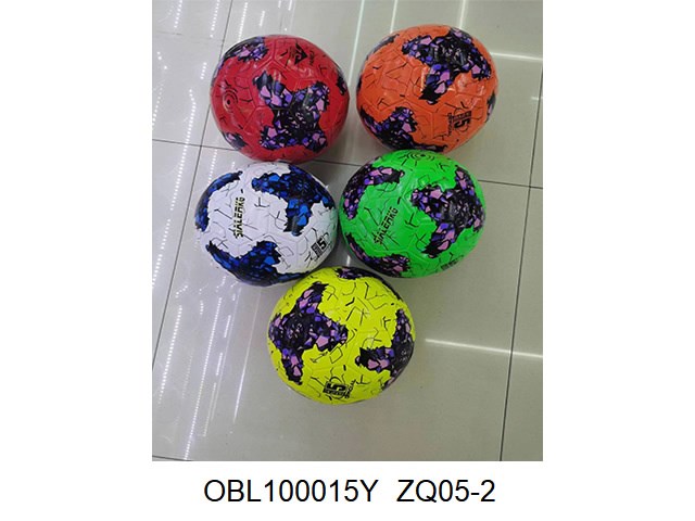 Мяч футбольный PVC размер 5 280 г., ZQ05-2 ZQ05-2 - фото 26619