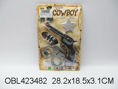 Набор ковбойский со значком на картоне, 6833-C 6833-C - фото 26802