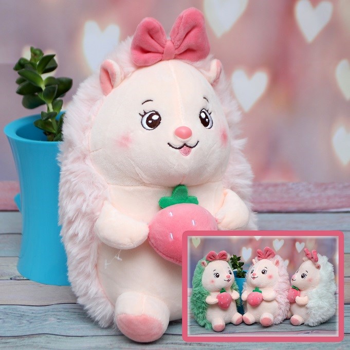 Мягкая игрушка "Ёжик Ушастик"/33см ., 357-30 357-30