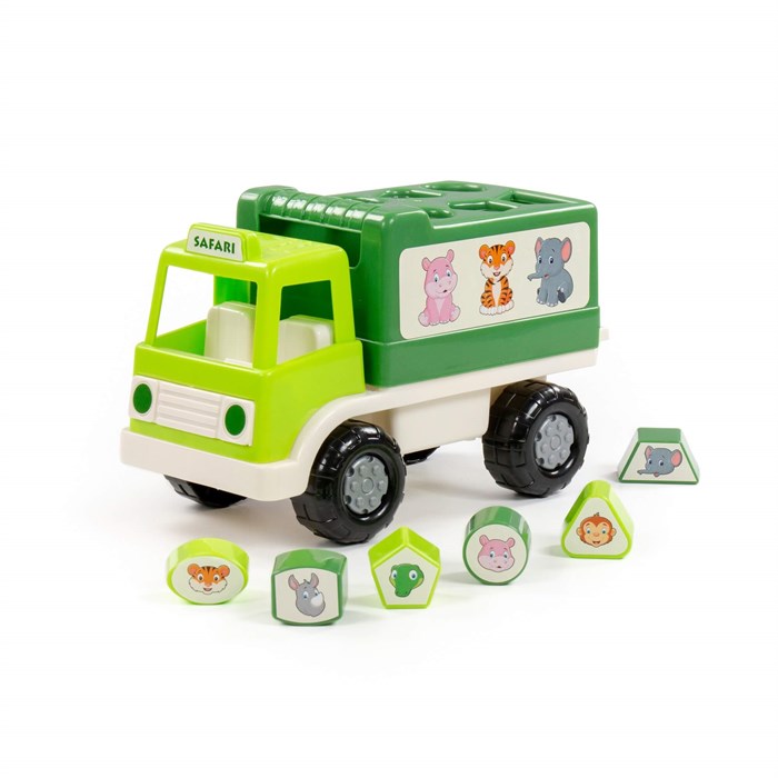 Грузовик "Забава" сафари (зелёный) сортер, 90270 90270