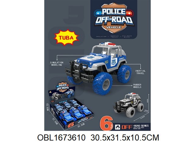 Машина  инерция бигфут, 989T 989T - фото 27533