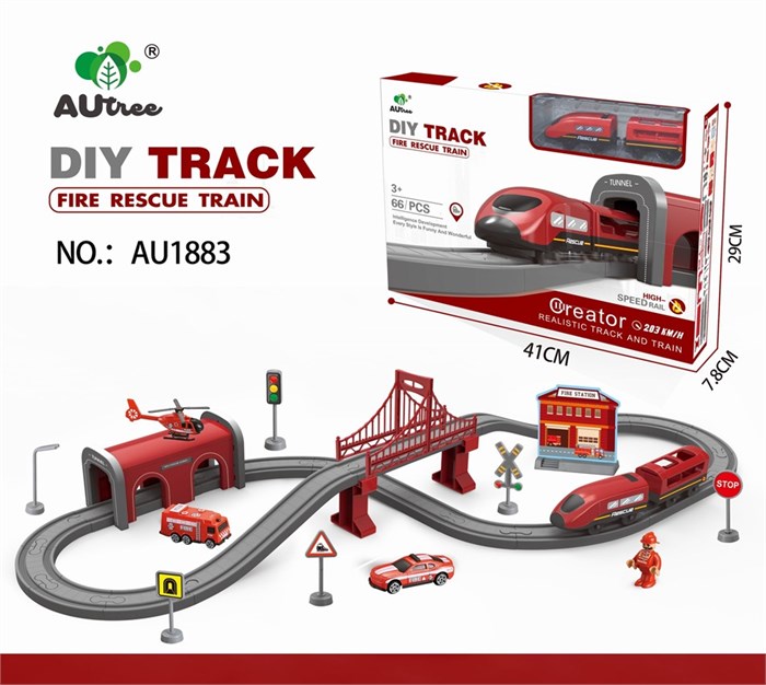 *Железная дорога "Экспресс" 66 дет в кор., AU1883 AU1883 - фото 27582