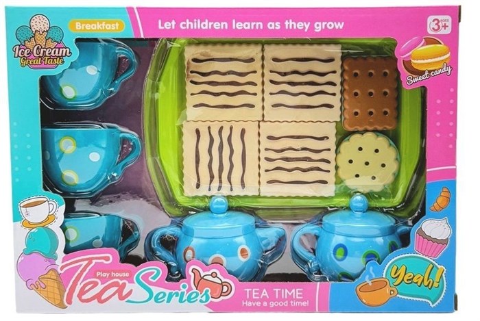 Набор посуды с пиченьками в коробке 6*18*6,5см., JH33-8A JH33-8A - фото 27588