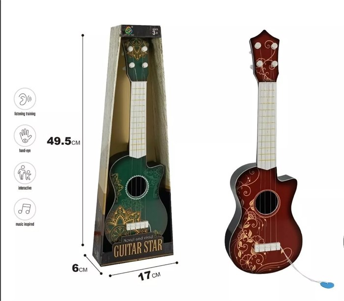 Гитара 49 см в кор., 8082A 8082A - фото 27601