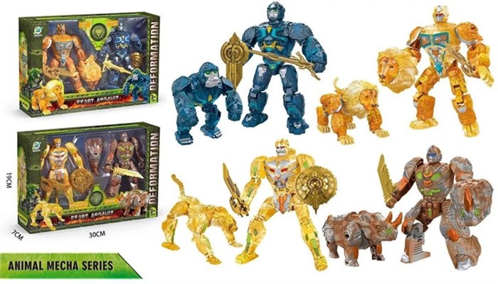 Набор 2 шт роботов-трансформеров в кор., 169-55 169-55 - фото 27644