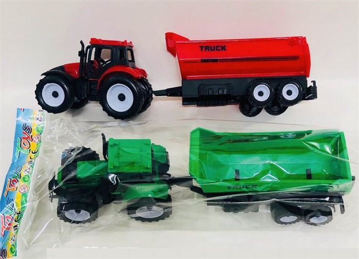 Трактор с прицепом инерционный в пак., 669-35И 669-35И