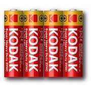 Kodak Элементы питания АА Heavy Duty R06 4шт в пленке, (24/576), Б0005141