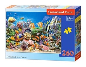 Пазлы 260 дет Цвета океана Castor Land, B-27279