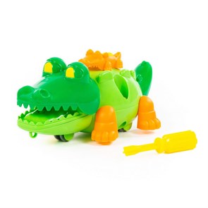 Конструктор "Крокодил" (17 элементов) (в пакете), 84446