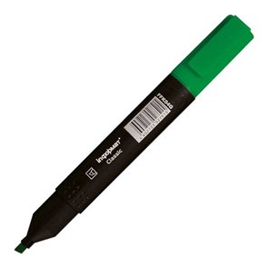 Маркер текстовый INFORMAT CLASSIC 1—5 мм, зеленый, скошенный /12/, FFK04G