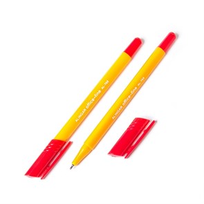 Ручка шариковая "Offis-fine", 0,5 мм, красная, /24/, AL768
