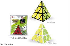 Кубик Логический Треугольник 9,5*9,5*9,5 см п/пл под., 328