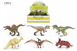 Динозавры 20 см в ассортименте реалистичные, КУ9899-325