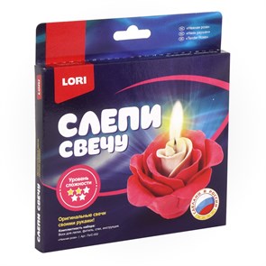 Слепи свечу "Нежная роза", Пз/С-002