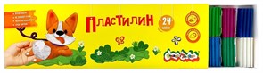 Пластилин Каляка-Маляка 24 цвета, 360 г, без стека, ПКМ24-К ПКМ24-К