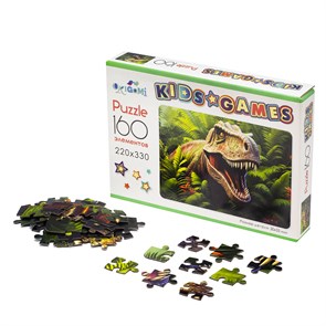 Пазл 160 дет Динозавр Kids Games, 08555 08555
