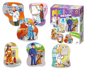 MAXI-пазлы "Профессии" в кор., 02553 02553