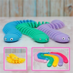 Игрушка "Червячок-тянучка" 21 см., 357-3И 357-3И