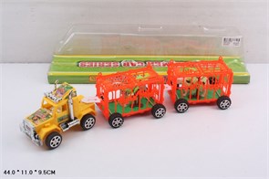 Автовоз Перевозит зоопарк с клетками и животн. п/пл., АВС2-В35 АВС2-В35