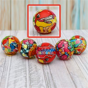 Мяч детский "Динозаврик" ПВХ 4,5см., 327-16 327-16