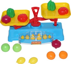 Игровой набор Весы+ набор продуктов 12эл (в сетке), 53787 53787