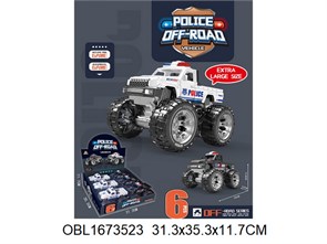 Машина  Пикап инерция бигфут в ассортименте, 989-8 989-8
