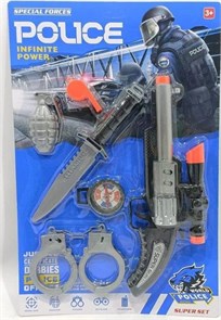 Набор полицейского на картоне, 998B 998B