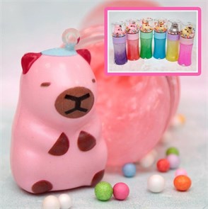 *Лизун-Слайм "Капибуська" 230гр 16см/12/, 125-25 125-25