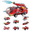 Конструктор 1805 Пожарная техника в ассортименте /8/, КВ1805 КВ1805 - фото 26470
