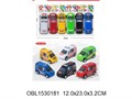 Набор машина инерция спецслужбы 6 шт в пак., 399-167G 399-167G - фото 26852