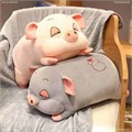 Мягкая игрушка Подушка Хрюня 40см., 144-37 144-37 - фото 27314