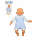 Пупс мягконабивной "Милый" (28 см) в комбинезоне (в пакете), 71637 71637