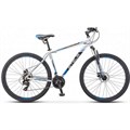 Велосипед 29" Navigator-900 серебристый/синий диск рама 19 от 15лет, В900д19серыйсиний - фото 5844